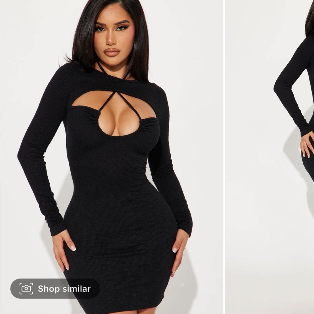 Little black dress fashion nova
